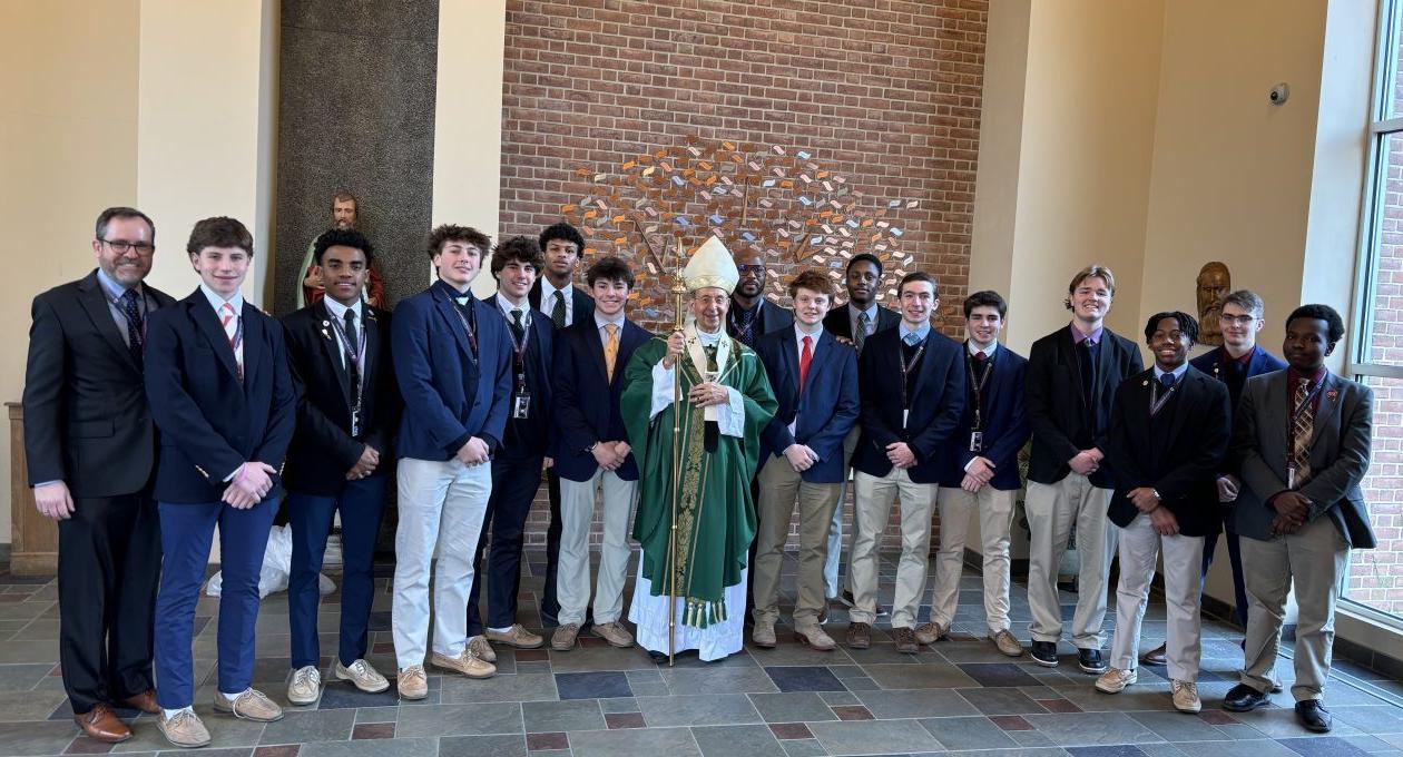 Students Attend Mass at AOB for Black History Month